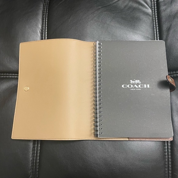 Coach Brown Signature Notebook and Pencil Case 🤎 Viral Set - Picture 4 of 5